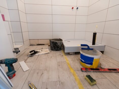 Badrumsrenovering