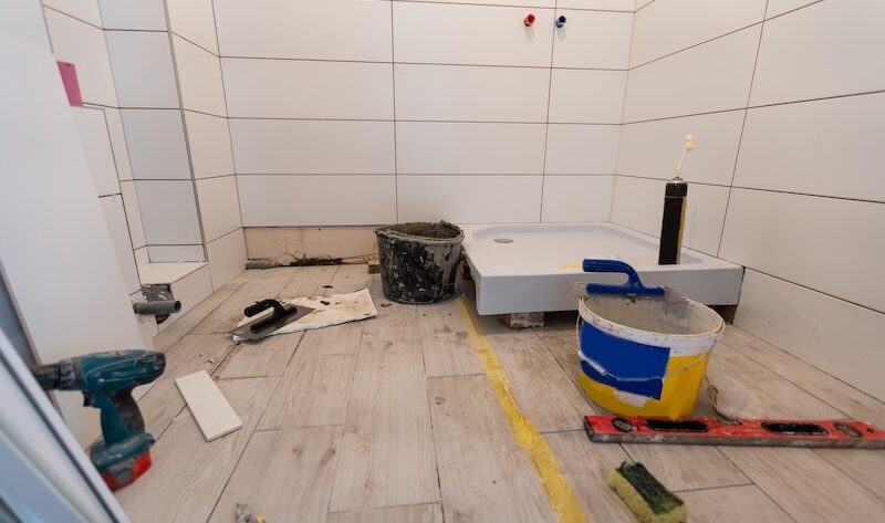 Badrumsrenovering