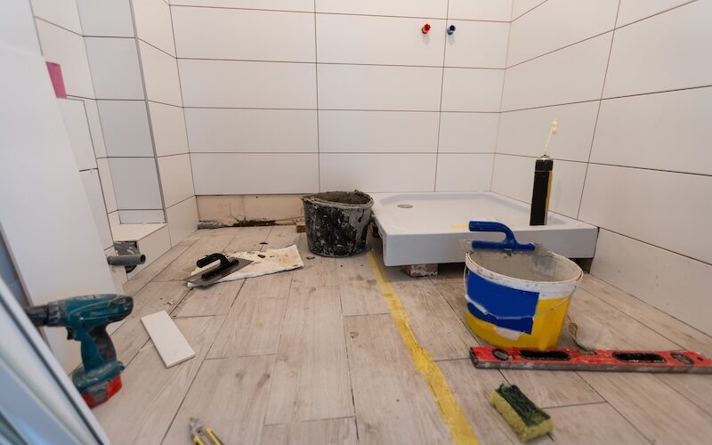 Badrumsrenovering